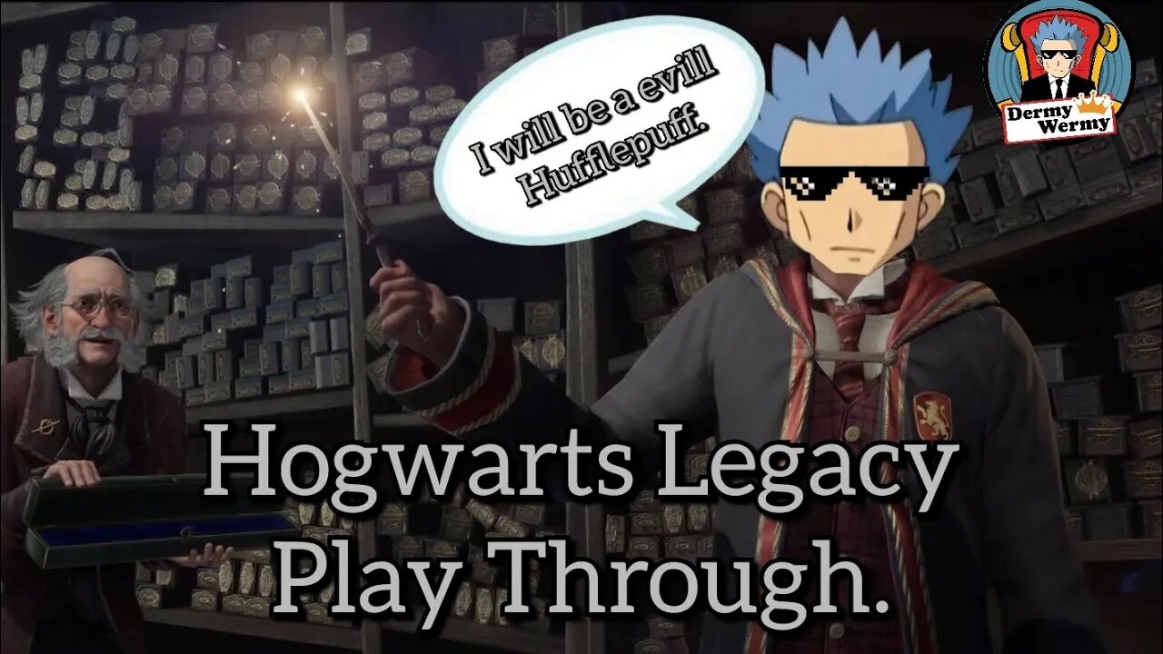 Hogwarts Legacy Play Through Part 2. Rise of the Evil Hufflepuff.