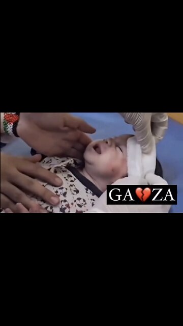 This is not a horror movie. This is happening in Gaza everyday