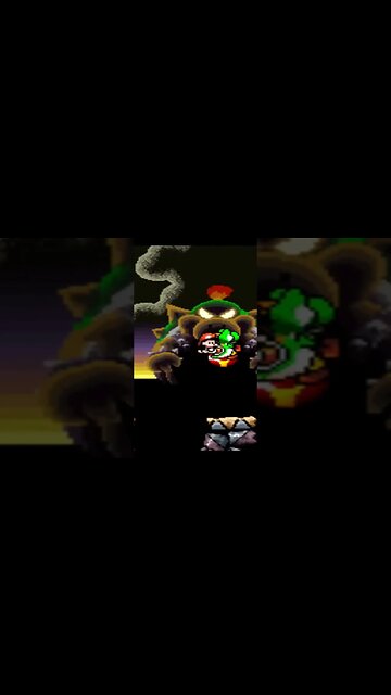The most terrifying version of bowser? #yoshisisland #supermariobros #snes