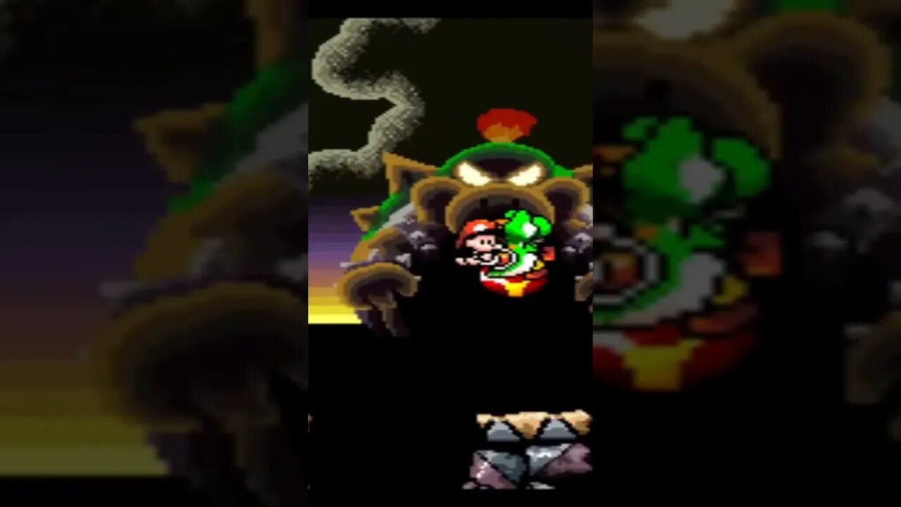 The most terrifying version of bowser? #yoshisisland #supermariobros #snes