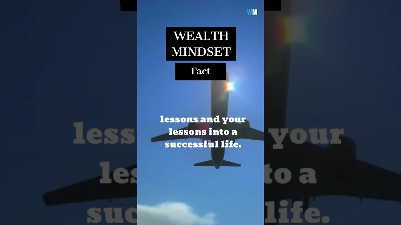 A WEALTH MINDSET MEANS THAT YOU CAN TURN YOUR MISTAKES INTO... #shorts