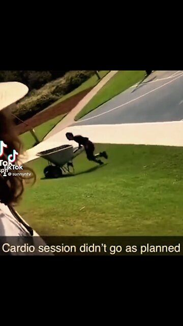 Cardio session did not go as planned.