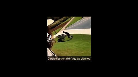 Cardio session did not go as planned.