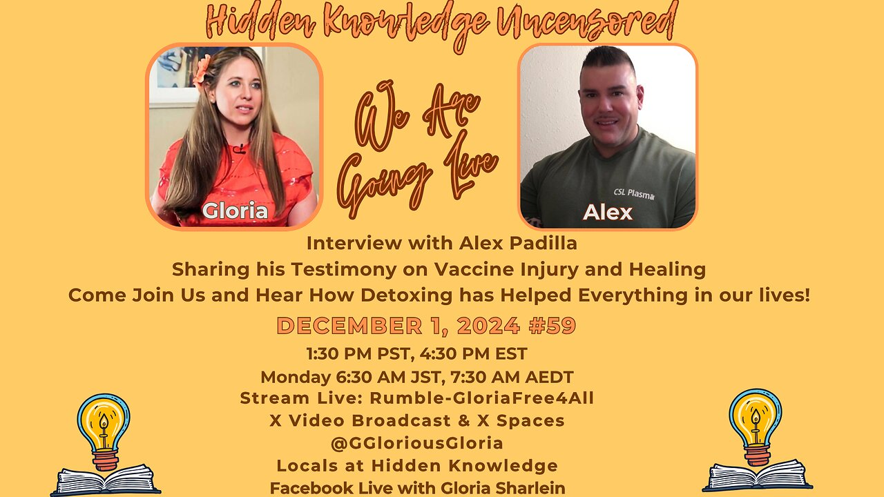 🌿Interview with Alex Padilla Sharing his Testimony on Vaccine Injury and Healing🌿