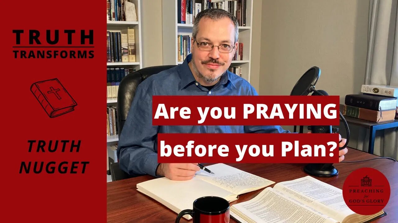 How Much Are You REALLY Prayer About Your Plans? | Goal Setting, Prayer, James Bible Study