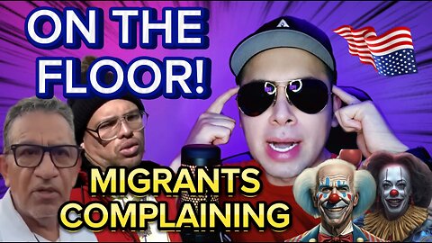 Migrants Complaining: Sleeping On The Floor! 🛌