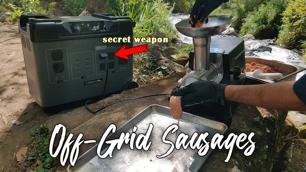 Grid Down Sausage | Featuring the P5000 Power Station