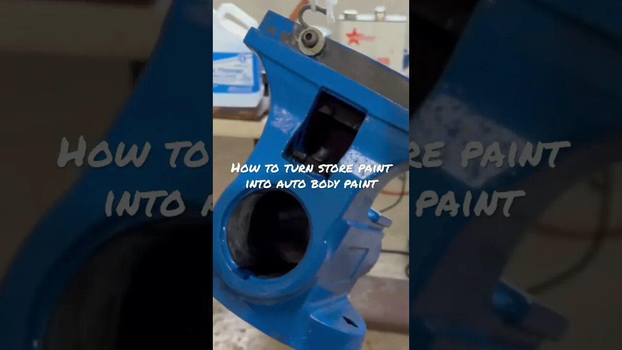Turn Store Paint Into Autobody Grade #autobodyshop #cars #painting #howto #diy #project