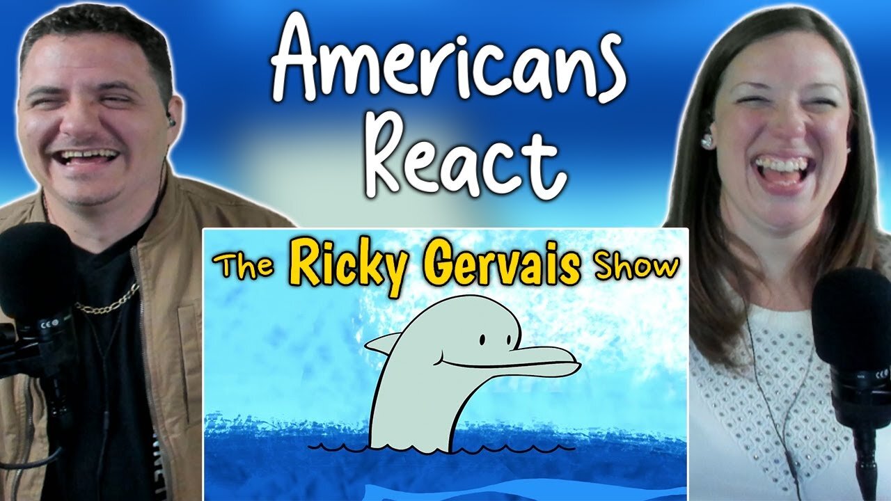 KARL’S HILARIOUS TAKE ON DOLPHINS?! The Ricky Gervais Show - S1E4 (REACTION)