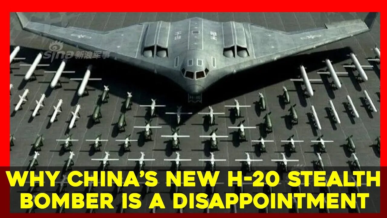 Why China’s NEW H-20 STEALTH BOMBER Isn't a Concern for the U.S.