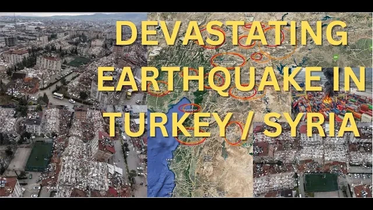 EARTHQUAKE ON TURKISH / SYRIAN BORDER | 1600 Dead, Thousands Missing