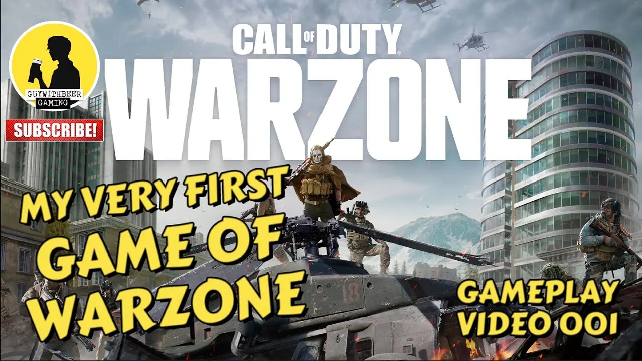CALL OF DUTY WARZONE | MY REAL FIRST GAME OF WARZONE | GAMEPLAY VIDEO 001 [MILITARY BATTLE ROYALE]
