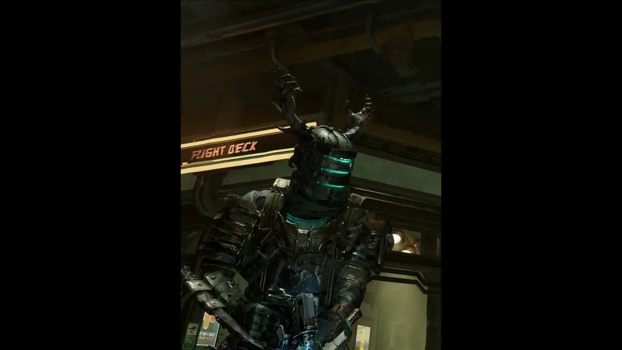 #shorts Dead Space Remake Up Close of The Lone Survivor Suit
