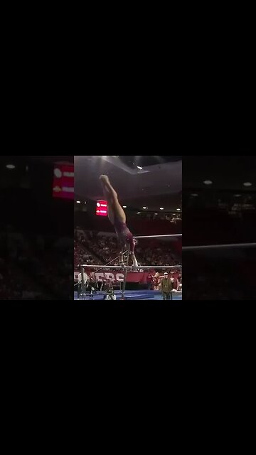 Audrey Davis - Bars (9.975) - Iowa State at Oklahoma 2/3/23 #shorts