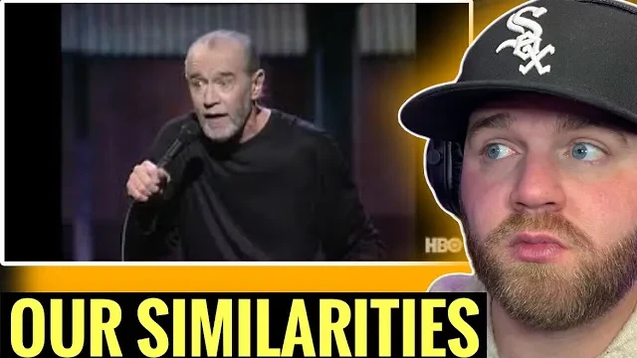 VERY IMPORTANT MESSAGE | George Carlin/ Our Similarities (Reaction)