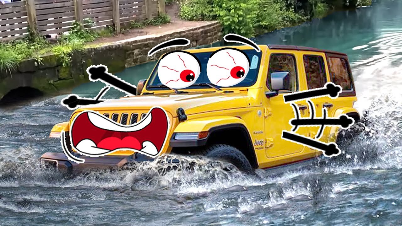 Cars vs Deep Water #3 | Rufford Ford - Vehicles vs Deep Water Compilation | Lucky Doodles