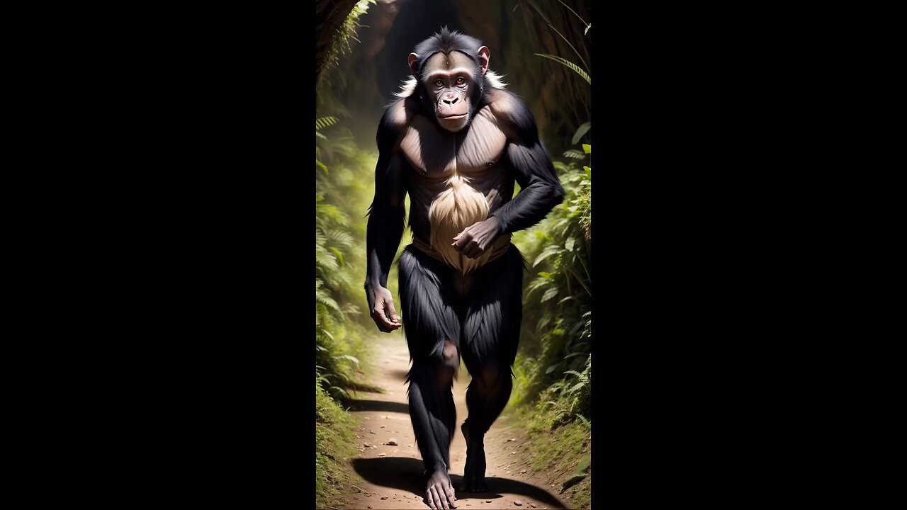 "🐒 Monkey to Man: The Evolution Story in 40 Seconds ⏳"