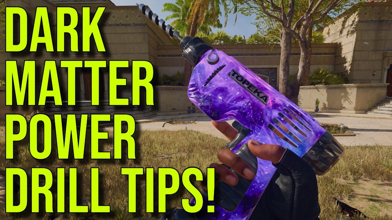 Dark Matter Power Drill Tips!