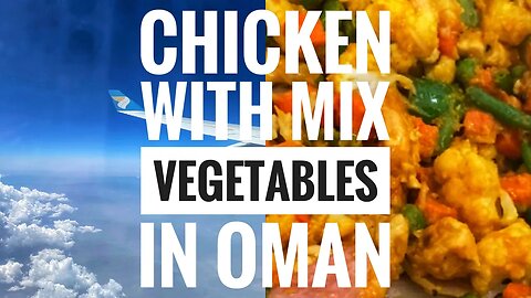 Mix vegetables with chicken/oman’s kitchen/#trending #viral #food #foodie#foodlover#homemade#cooking