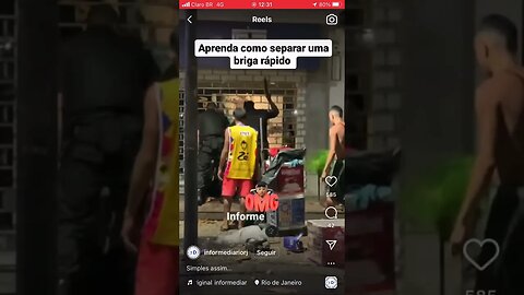 Separando uma briga com energia