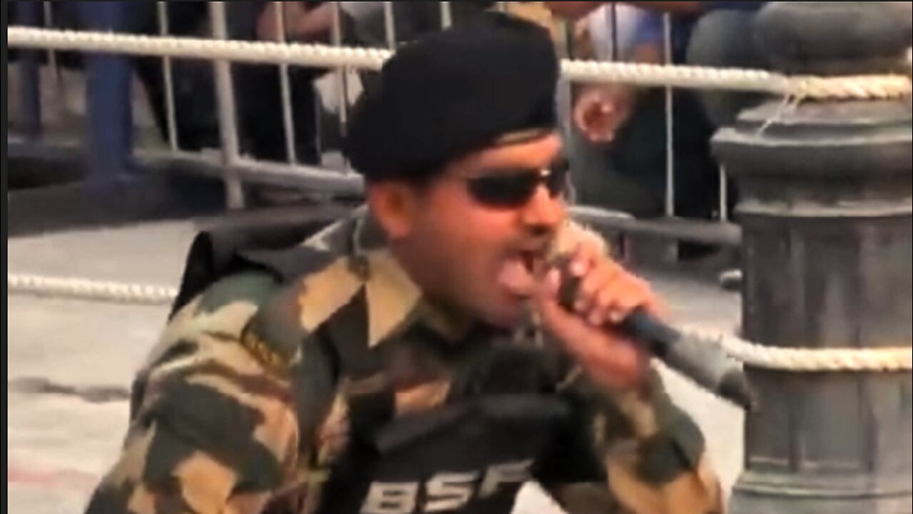 India Pakistan Changing of the Border Guard ODB wugazi