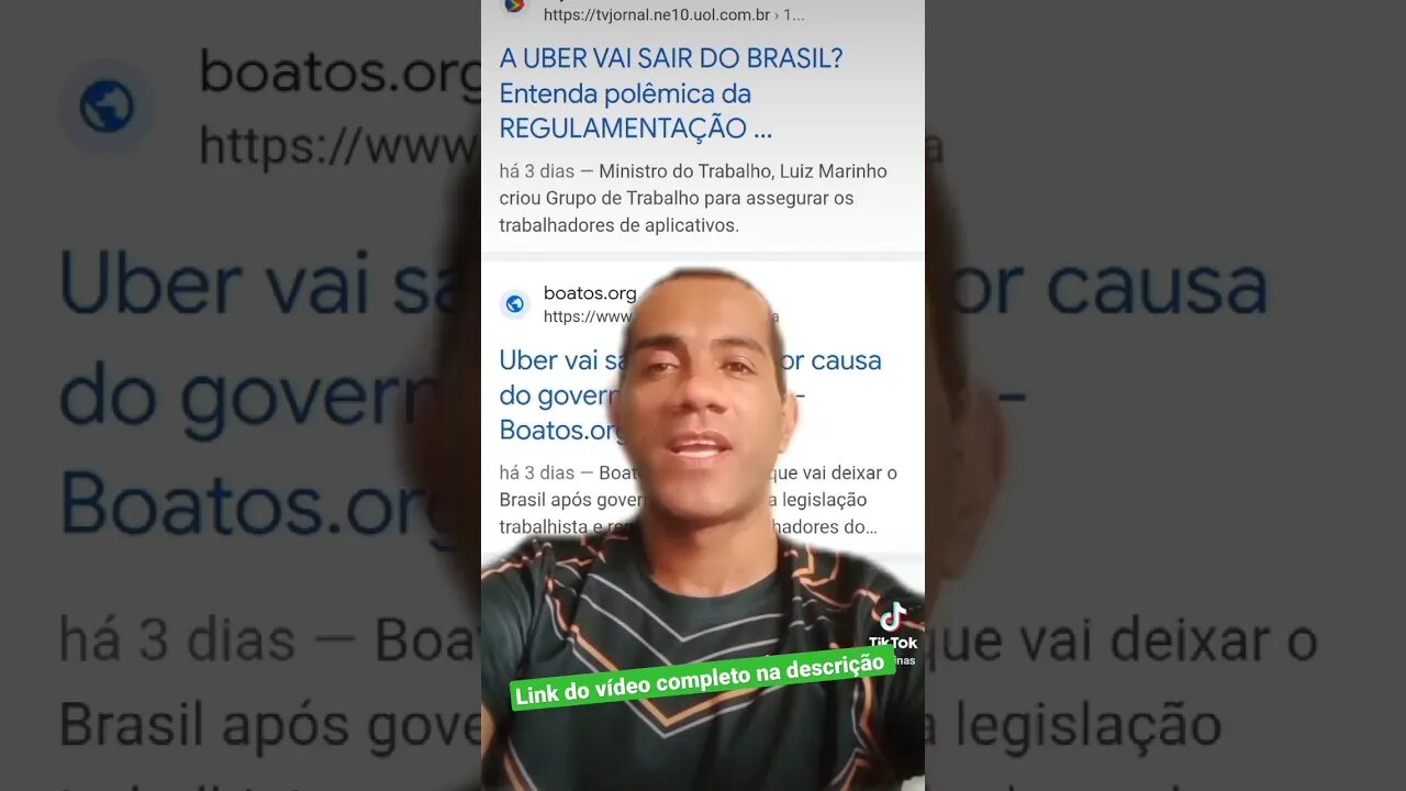 UBER SAÍ DO BRASIL