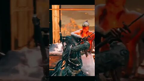 Sekiro boss fight in hard mode #shorts #sekiro