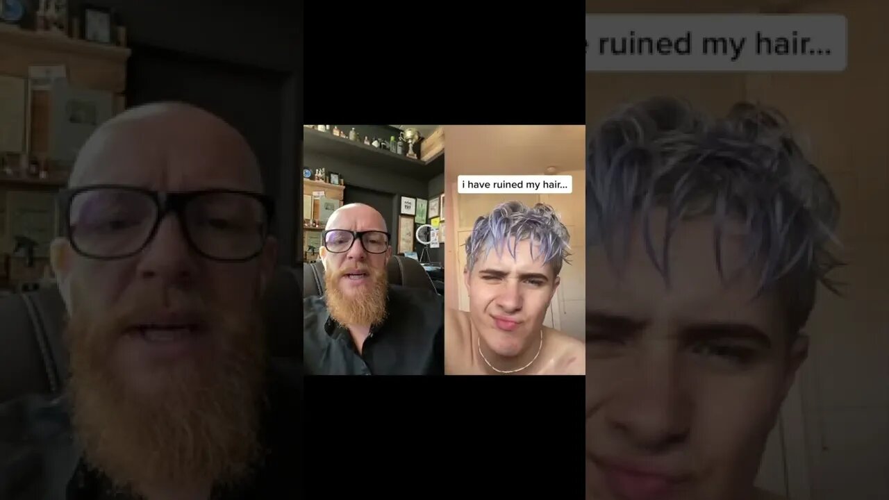 Hairdresser reacts to a hair fail #shorts