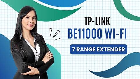 TP Link BE11000 Wi Fi 7 Range Extender