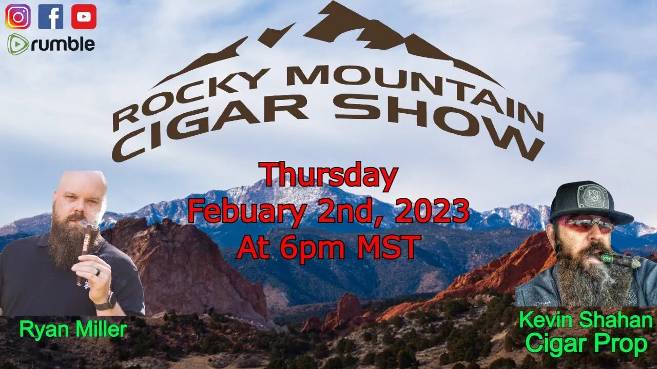Kevin Shahan, Cigar Prop, will be joining me on the show this week