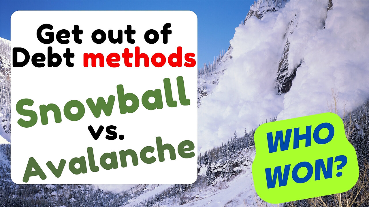 Snowball vs. Avalanche Method for Credit Card Debt Elimination - Which Wins?