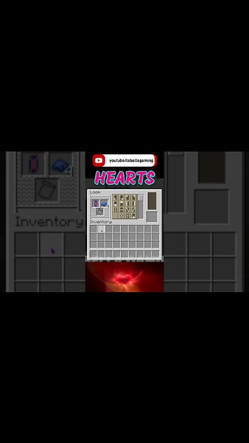Double Heart Banner | Minecraft