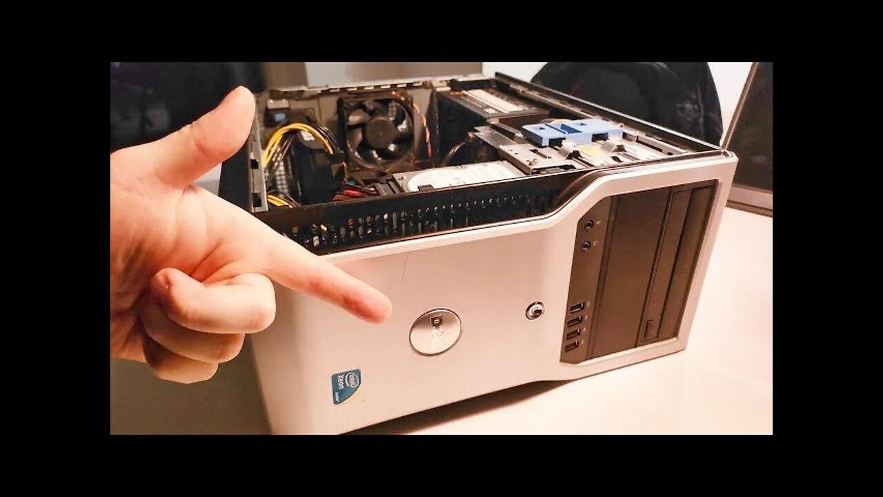 INSIDE The Upgraded Dell Precision T1600 Workstation/Gamer PC!