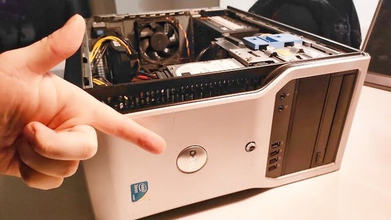 INSIDE The Upgraded Dell Precision T1600 Workstation/Gamer PC!