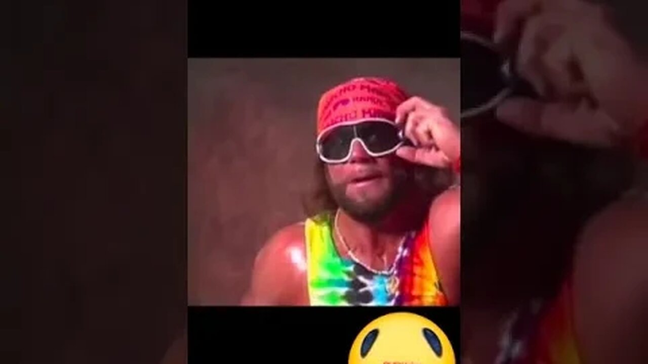 Macho Man Randy Savage Speaking in Tongues #shorts