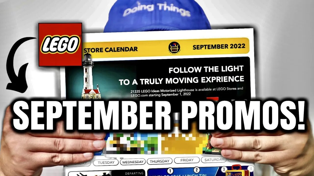 NEW LEGO September 2022 PROMOS LEAK! Promotional Calendar Seems Regional?