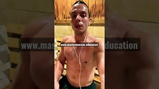 Sauna chronicles daily! Health and Wealth Building | MASTER INVESTOR #shorts