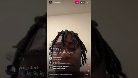 FREDO BANG IG LIVE: Fredo Interacts With Lesbians Situation Friends (06-02-23) FULL LIVE Pt.2