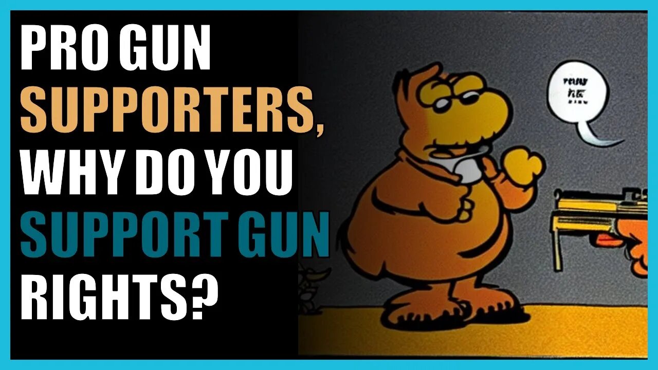 Pro gun supporters, why do you support gun rights?