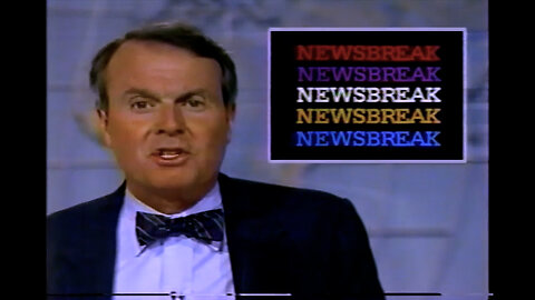 May 4, 1986 - CBS Newsbreak with Charles Osgood