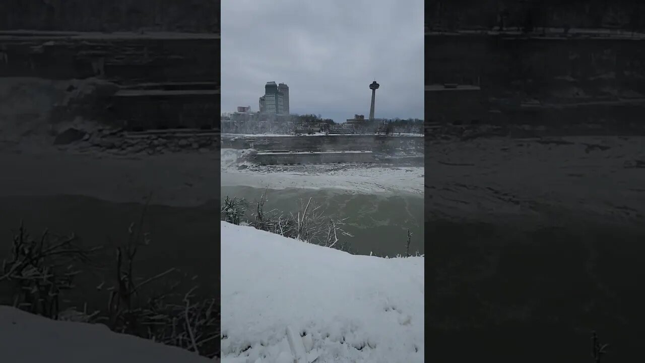 american falls niagara falls #winter