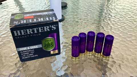 Herters 16 Gauge Dove & Quail 1 Ounce #6 Shot - Breakdown