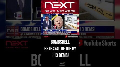 Bombshell Betrayal Of Joe By 113 Dems! #shorts