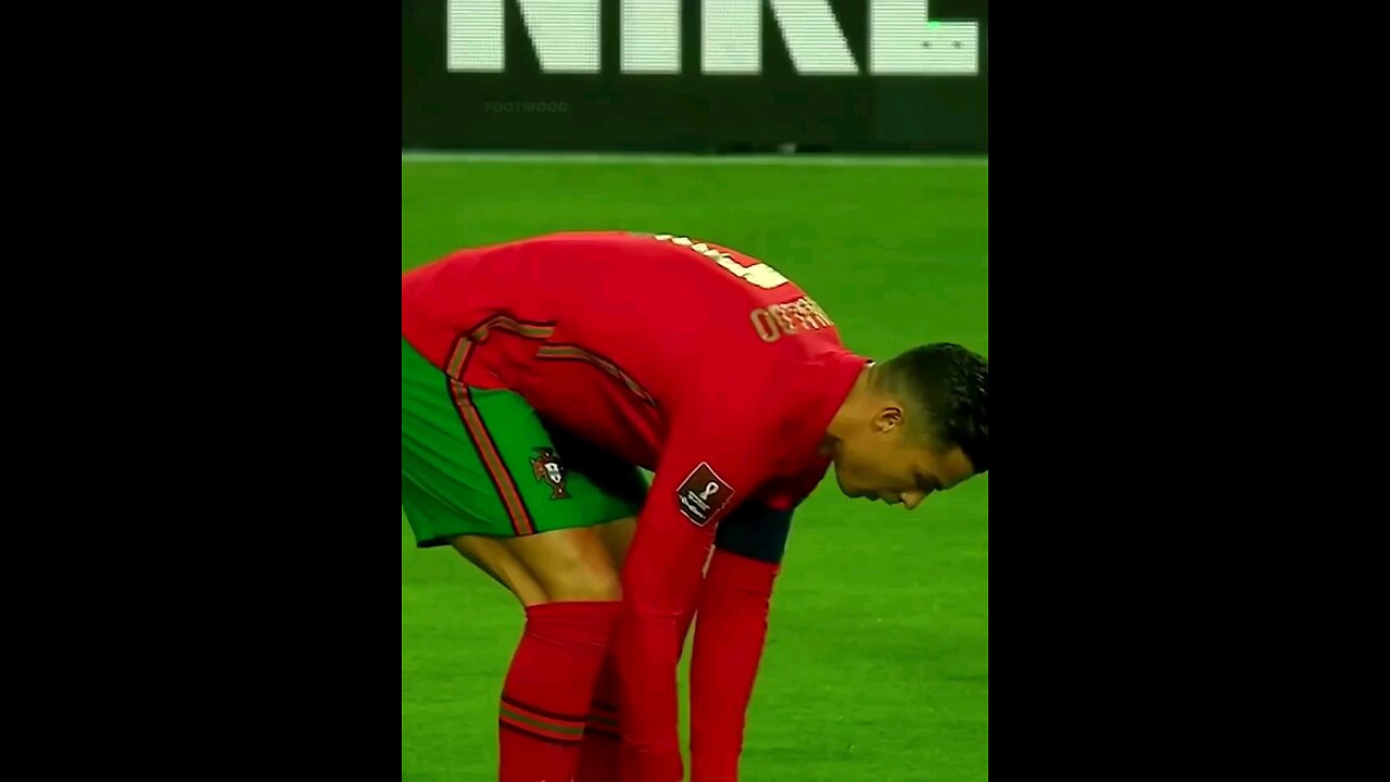 Ronaldo Rare moment