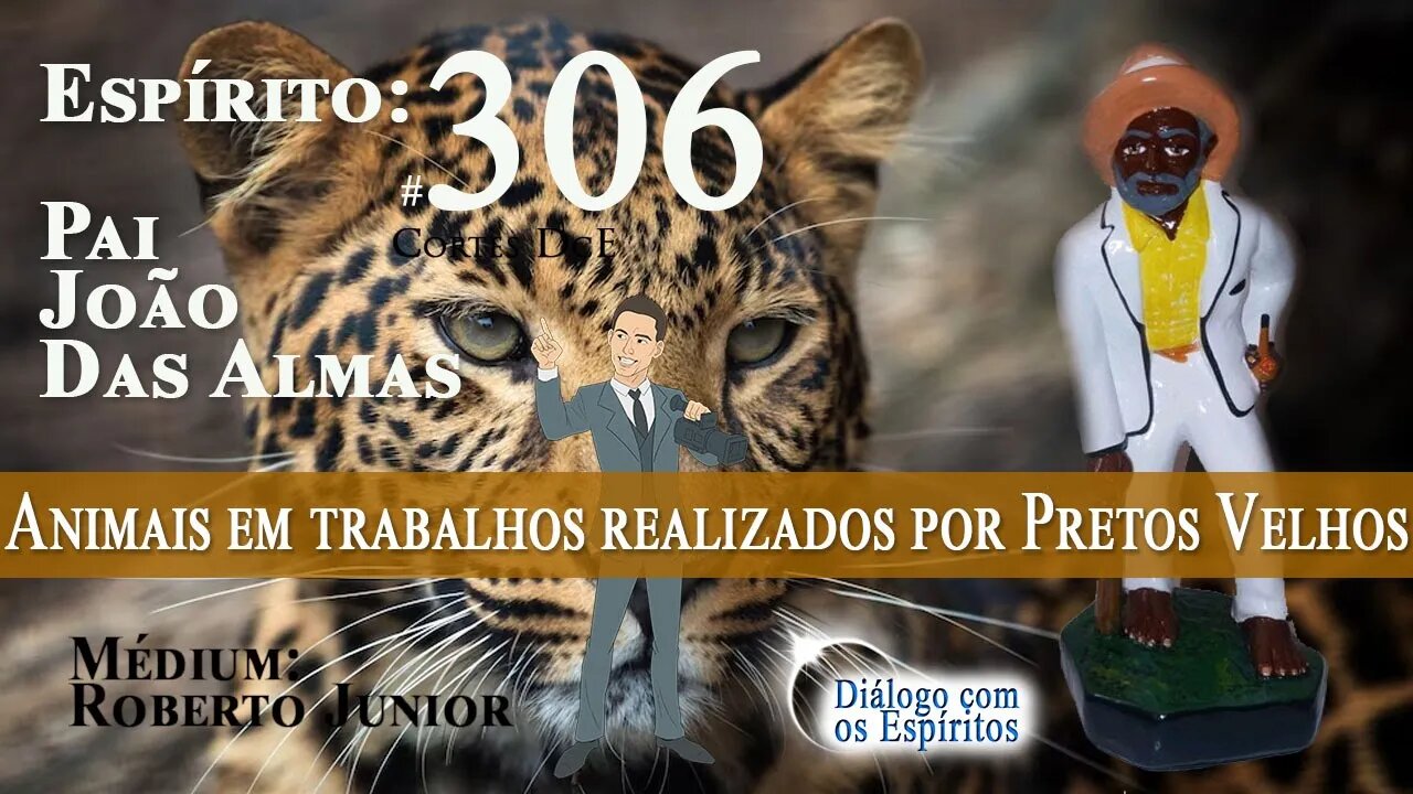 Cortes DcE #306 *Animais em trabalhos realizados por Pretos Velhos* Espírito: Pai João das Almas