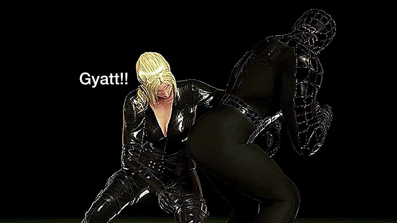 Tekken 7 Spidey Black Spiderman (Jin Kazama) Punishes Nina Williams!