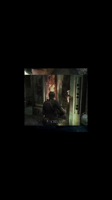 LEVANDO SUSTO EM HD | Resident Evil 4 #Shorts