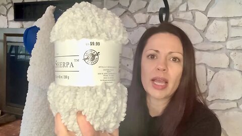 Fleece Sherpa Yarn Review (Michael’s Brand Loops & Threads)