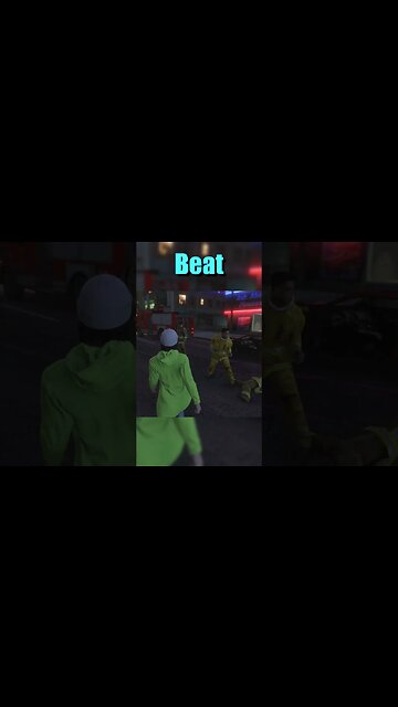 Funny Firefighter Fight | GTA Online
