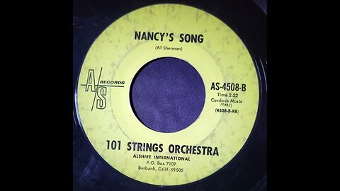 101 Strings Orchestra - Nancy's Song